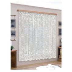 88890 Тюль, в230* ш.300, белый 100%п/э Racc Olto