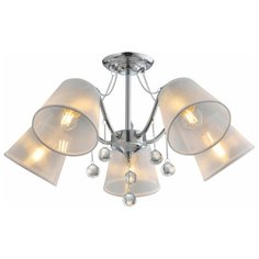 Люстра LINDA 5хЕ27х60W хром Powerlight