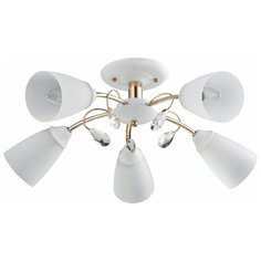 Люстра DELICA 5хE14х40W белый Powerlight