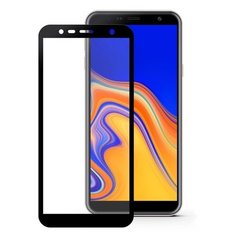 Защитное стекло MEDIAGADGET FULL COVER GLASS для Samsung Galaxy J6 Plus/J4 Plus (красная рамка, EXV)