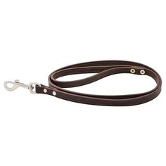 Поводок для собак ZOOEXPRESS 2сл 14мм 1,2м коричневый