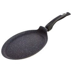Сковорода кованная блинная BLACK STONE из алюминия с антипригарным покрытием 24 см Proffi