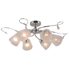 Люстра 6 x E14, 40W, 76057/6C CHROME Natali Kovaltseva классика