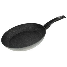 Сковорода PROFFI KITCHEN PKT0162, BLACK STONE из алюминия с антипригарным покрытием 28 см