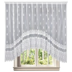 Жаккард Тюль Арка Белая PAPION 9002649/190/001