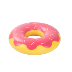 Игрушка для животного, "Не Один Дома" Сладкий пончик, розовый