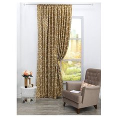Штора Amore Mio RR 384-48 1,5*2,7*1 бежевый