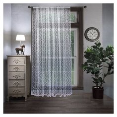 Штора Amore Mio RR 908317-w Сетка-вышивка 3,0*2,7 1 шт. белый