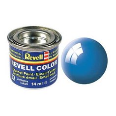 Эмалевая краска светло-голубая РАЛ 5012 глянцевая Revell