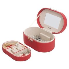 Шкатулка для украшений S-653-7RB бордовый Ismat Decor
