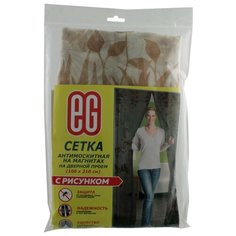 ЕГ Москитная сетка для двери на магнитах, деревья Еврогарант