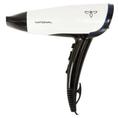 Фен National NB-HD2003 с турмалиновой ионизацией, LED подсветкой и холодным обдувом, 2000 Вт