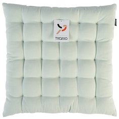 Подушка на стул мятного цвета из коллекции Wild, 40х40 см Tkano