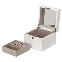 Деревянная шкатулка для украшений S-137W белый Ismat Decor