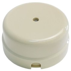 Пластиковая распределительная коробка EDISEL Basic слоновая кость