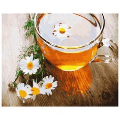 ВанГогВоМне Картина по номерам "Ромашковый чай" 40х50 см