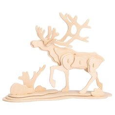 3D деревянный пазл Robotime Дикие животные - Лось