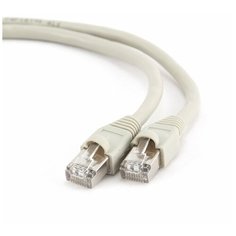 Патч-корд FTP Cablexpert PP6-10M кат.6, 10м, литой, многожильный (серый)