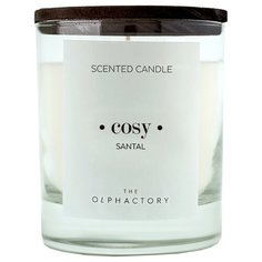 Свеча ароматическая Ambientair The Olphactory COSY Black Сандал 40ч