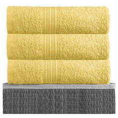 Полотенце махровое "BAYRAMALY" Лимонный размер 70 х 140 Байрамали