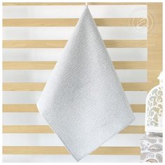 Полотенце кухонное из рогожки; Лён; размер 50 х 70 АртДизайн