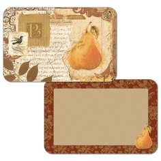 Салфетка сервировочная двухсторонняя Conimar "Тосканская груша" 4шт