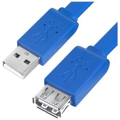 USB 5м удлинитель для 3G 4G модемов, ПК, ноутбук, USB 2.0 AM/AF GCR