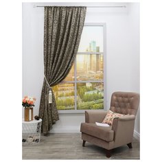 Штора Amore Mio RR 90021-8 Жаккард Classic 2,0*2,7 1 шт. Венге