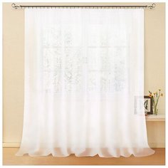 Тюль Nivasan "Престиж - 3 Вуаль", белый, 270 см