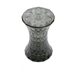 Стул-пуф Stone прозрачный серый Bradex Home
