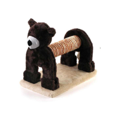 Игрушка-когтеточка в виде "Медведя", "Чистый котик", 29*16*26cm