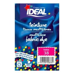 Краска IDEAL MULTIFIBRE для полиамида, хлопка, льна, вискозы, шерсти и шелка, фуксия