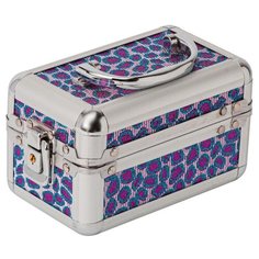 МЕТАЛЛИЧЕСКАЯ ШКАТУЛКА ДЛЯ УКРАШЕНИЙ S-252A-2 ФИОЛЕТОВЫЙ Ismat Decor