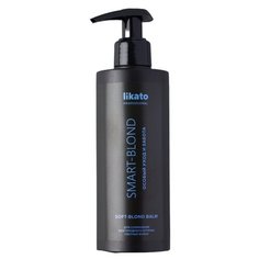 Likato Professional/ Бальзам SMART-BLOND. Для поддержания холодного оттенка блонд. С дополнительным красящим пигментом и ухаживающими маслами. 250 мл.