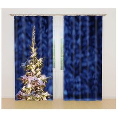 Фотошторы 18583, 145*260 см, 2 шт. Сирень