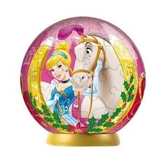 Пазл-шар Принцессы, Disney, 60 деталей, Новогодняя коллекция Step Puzzle