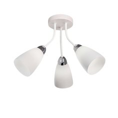 Люстра потолочная "Эос" 3хЕ14х40Вт, белый, Дубравия