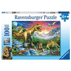 Пазл Ravensburger У динозавров 100 эл.