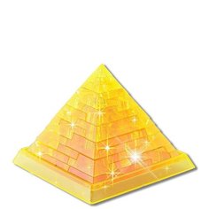ТАЙНЫ ГРАНЕЙ пазлы 3D "Пирамида", 38 деталей, 2 цвета, свет №SL-7030 121869 Zabiaka