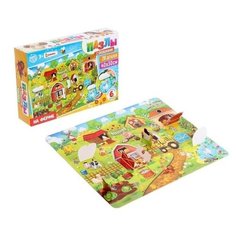 Пазлы с окошками "На ферме", 30 деталей 4681740 Zabiaka