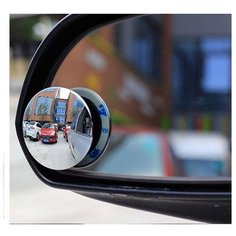 Зеркало слепой (мертвой) зоны сферическое на шарнире, Airline, 50 мм, стекло+пластик