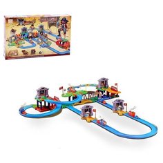 Железная дорога "Пиратские истории", работает от батареек 2611569 Сима ленд