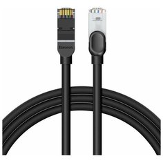Кабель патч-корд RJ45-RJ45 Baseus High Speed Black 15m