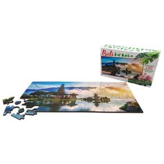 Фигурный деревянный пазл "Travel collection" о. Бали Нескучные игры