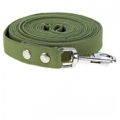 Поводок для собаки, брезентовый, со стальным карабином, ширина 25 мм, длина 10 м Yagnob