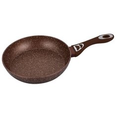 Сковорода BK-7872 24 см DARK CHOCOLATE с мраморным покрытие Bekker