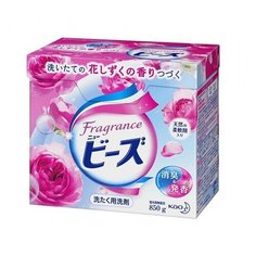 КAO Стиральный порошок "New Beads" Fragrance, с ароматом ландыша и розы, коробка 800г КАО