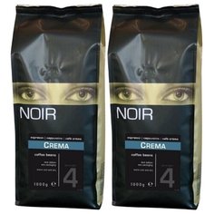 Кофе в зернах NOIR "CREMA" набор их 2 шт. по 1 кг