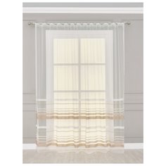 Тюль "Лиа" SANPA HOME COLLECTION, 300*270 см, бежевый/золотистый
