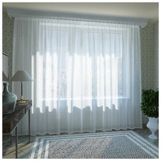 Тюль "Вуаль" SANPA HOME COLLECTION, 600*270 см, белый